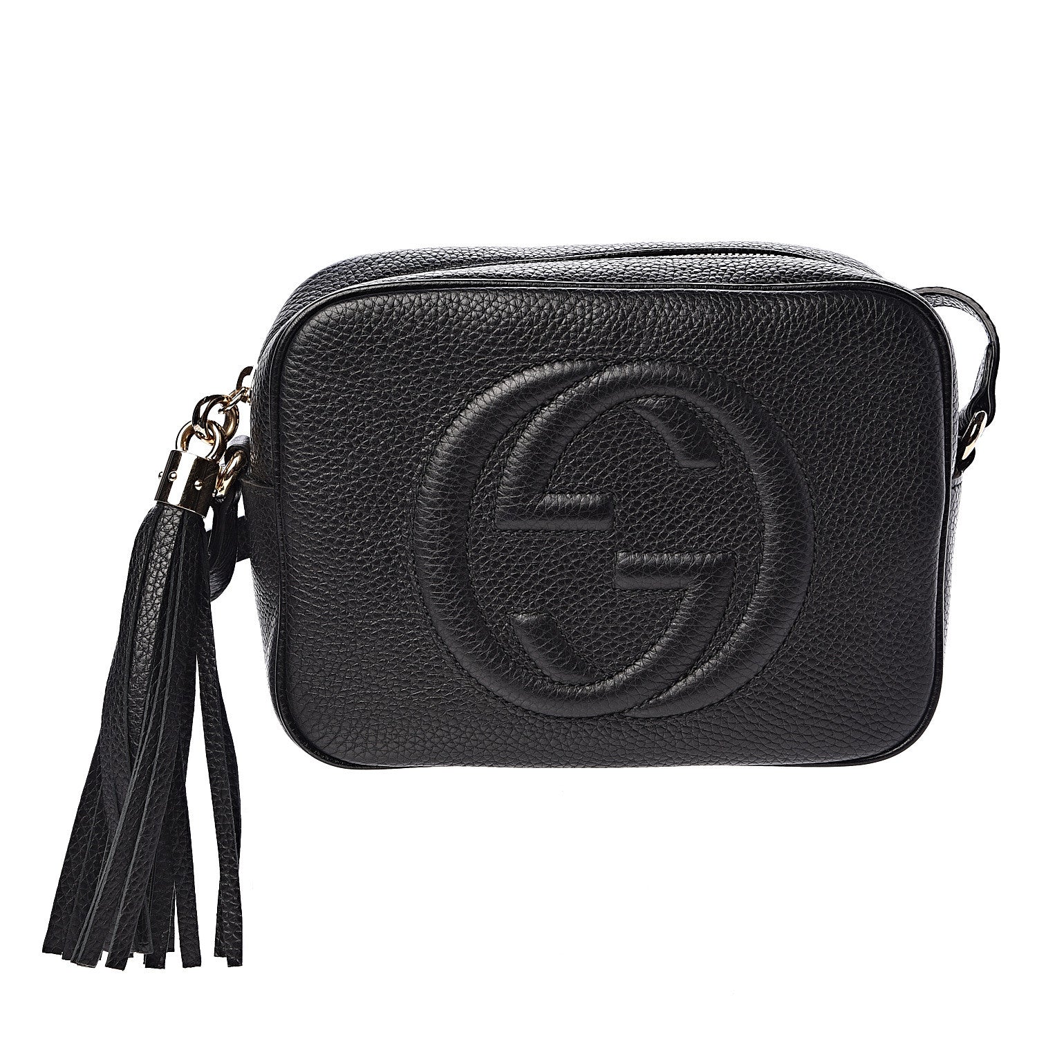 Gucci Pebbled Calfskin Small Soho Disco Bag Black 1 of 10