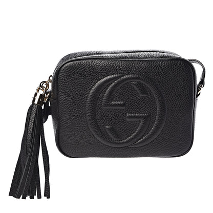 Gucci Pebbled Calfskin Small Soho Disco Bag Black 1 of 10