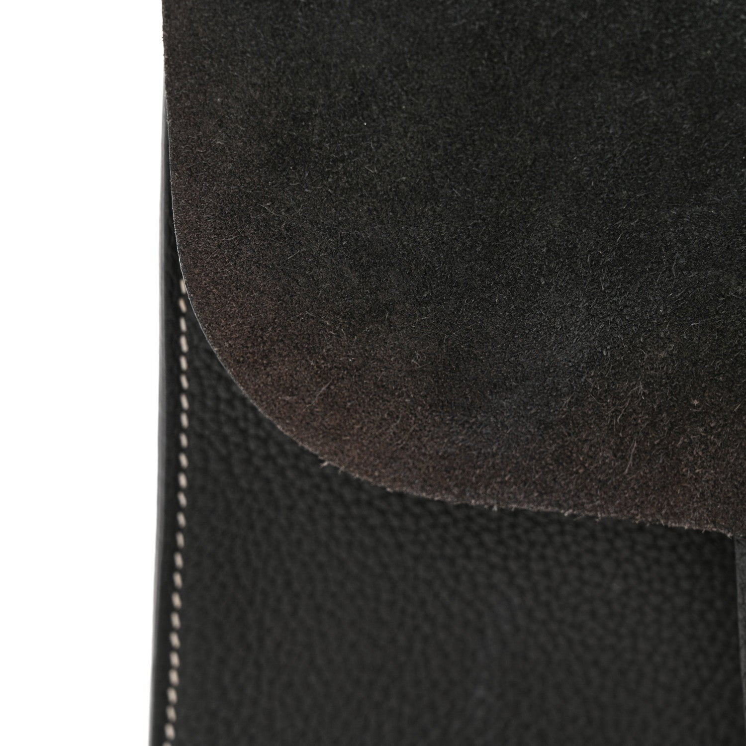Hermes Taurillon Clemence Halzan 31 GM Black 14 of 16