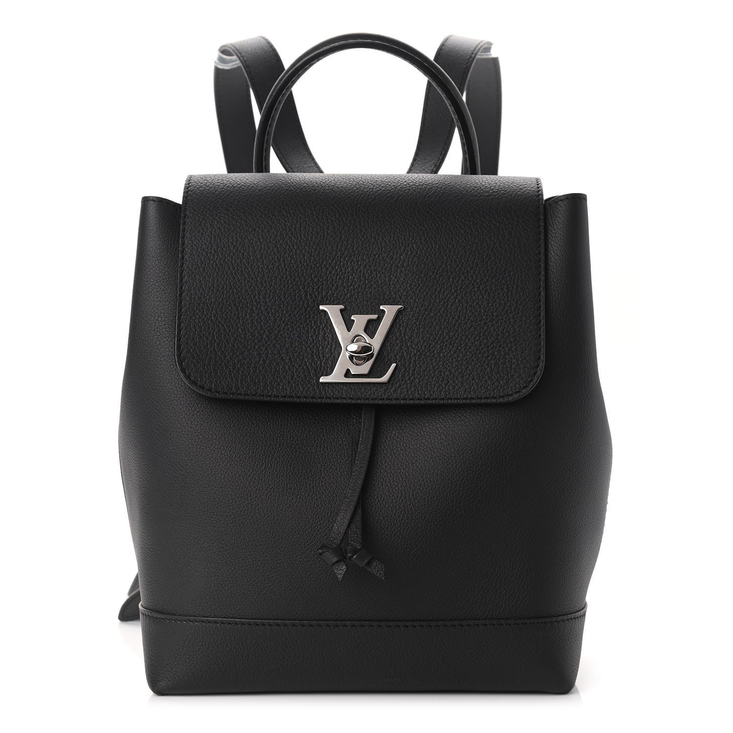 Louis Vuitton Calfskin Lockme Backpack Black 1 of 10