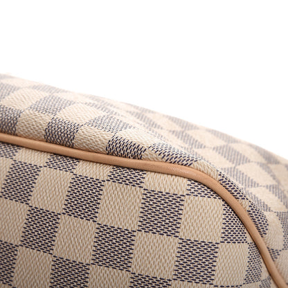 Louis Vuitton Damier Azur Delightful MM Rose Ballerine 11 of 11