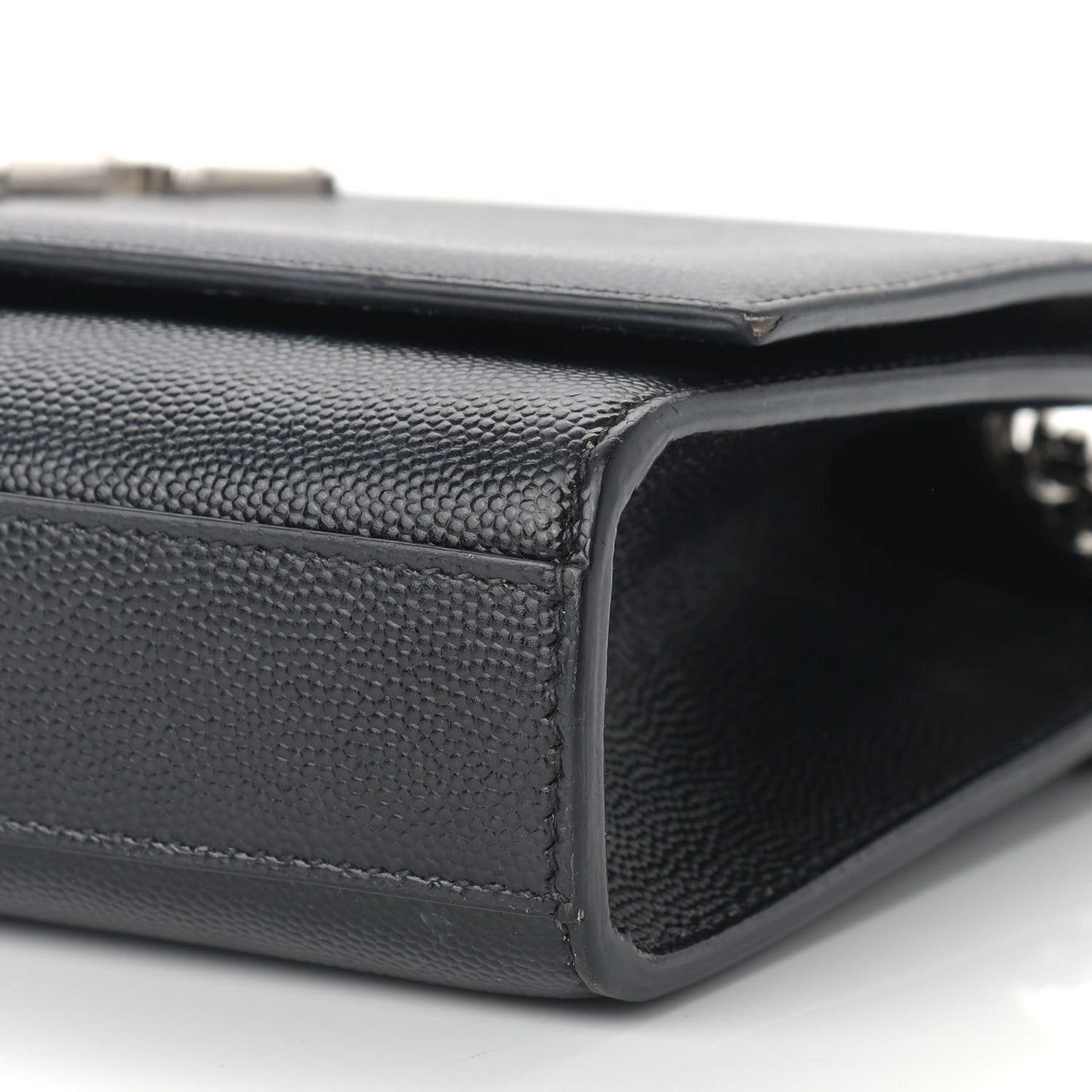 Grain De Poudre Small Monogram Kate Satchel Black