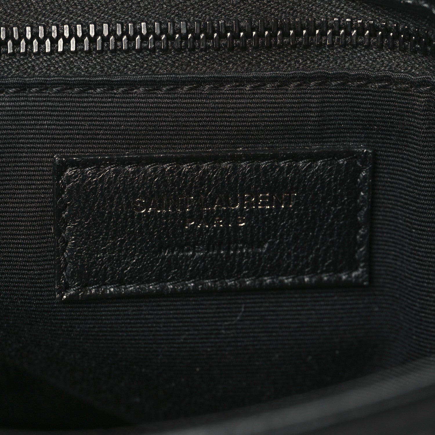 Saint Laurent Crinkled Calfskin Matelasse Monogram Medium Niki Chain Satchel Black 6 of 9