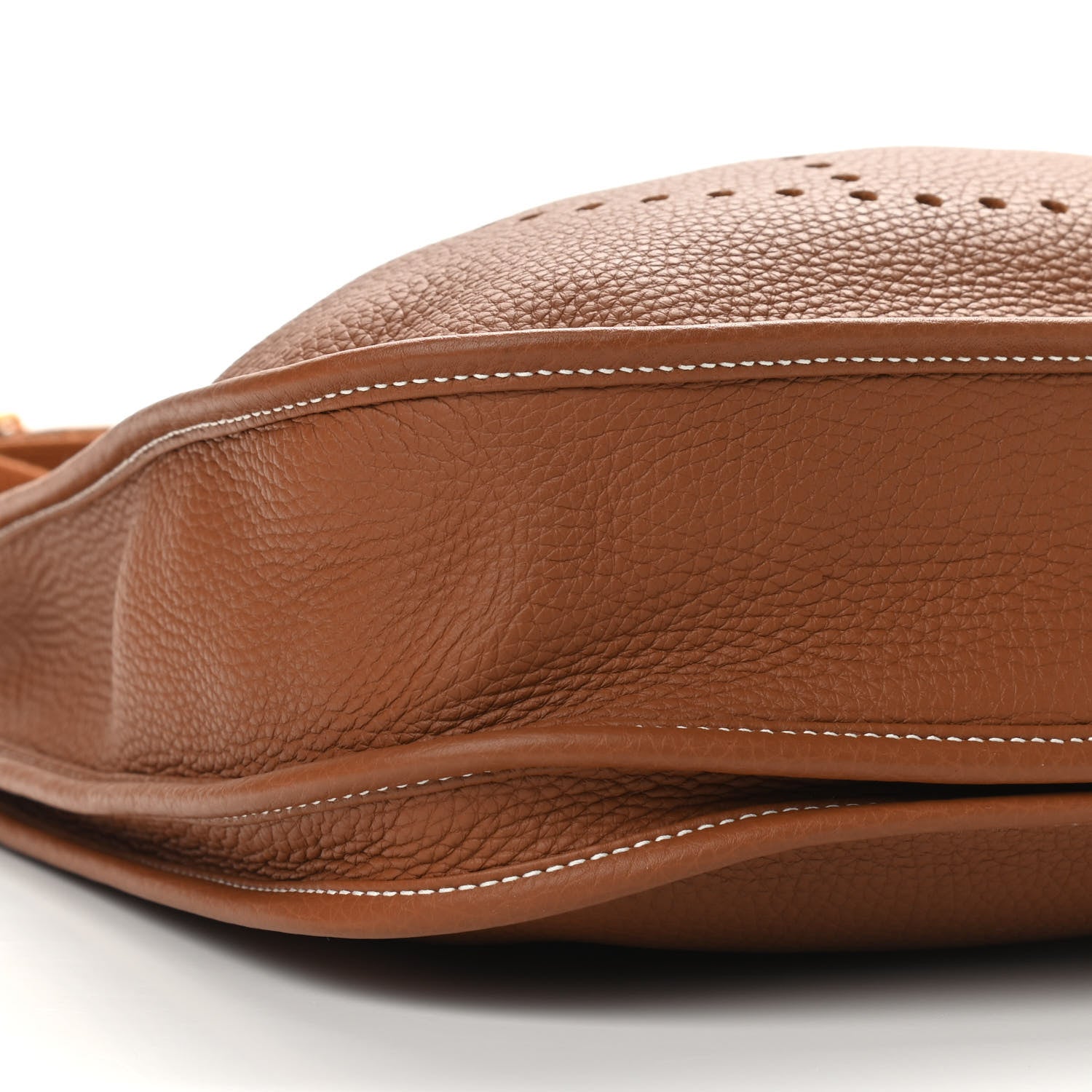 Hermes Taurillon Clemence Evelyne III PM Gold 8 of 9