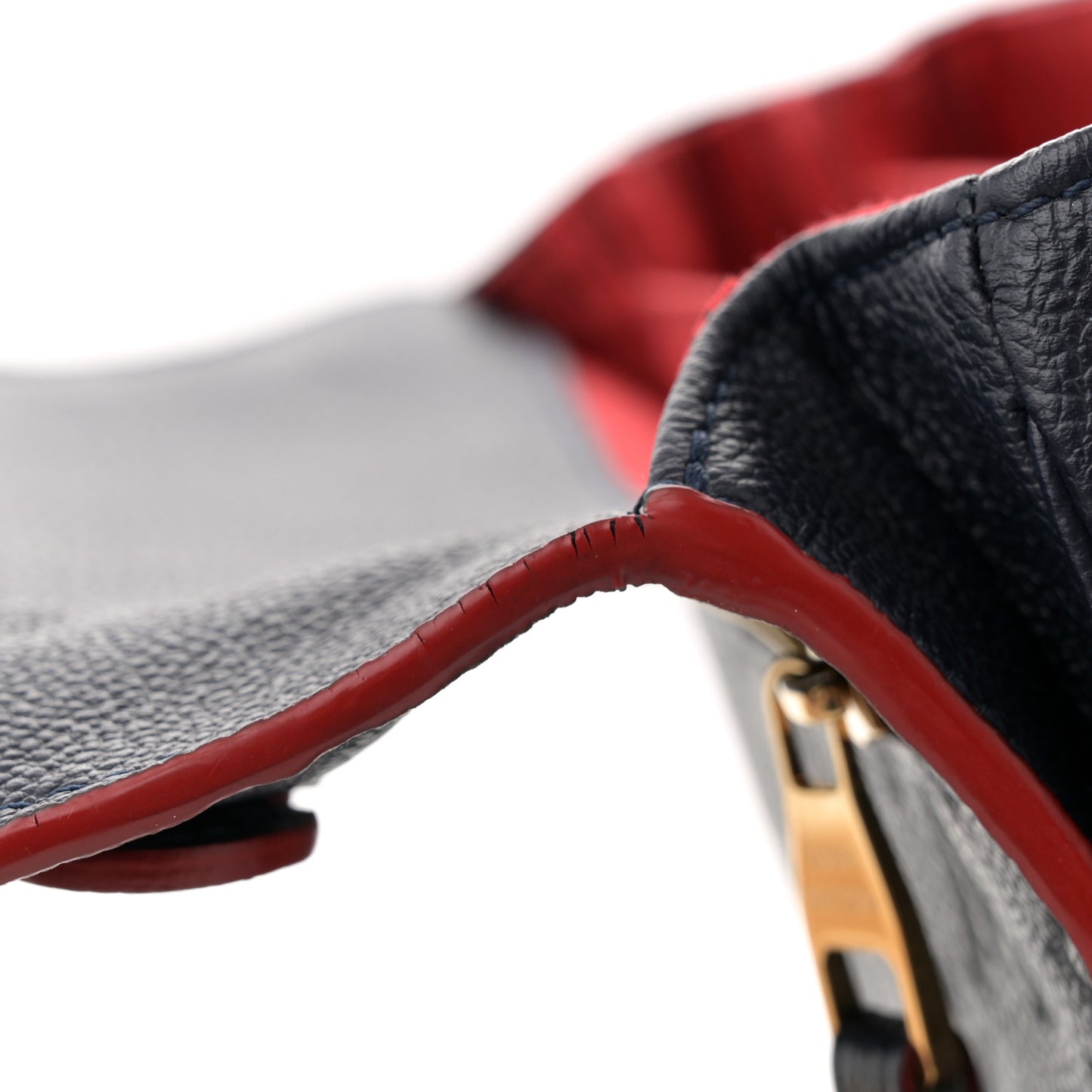 Empreinte Pochette Metis Marine Rouge