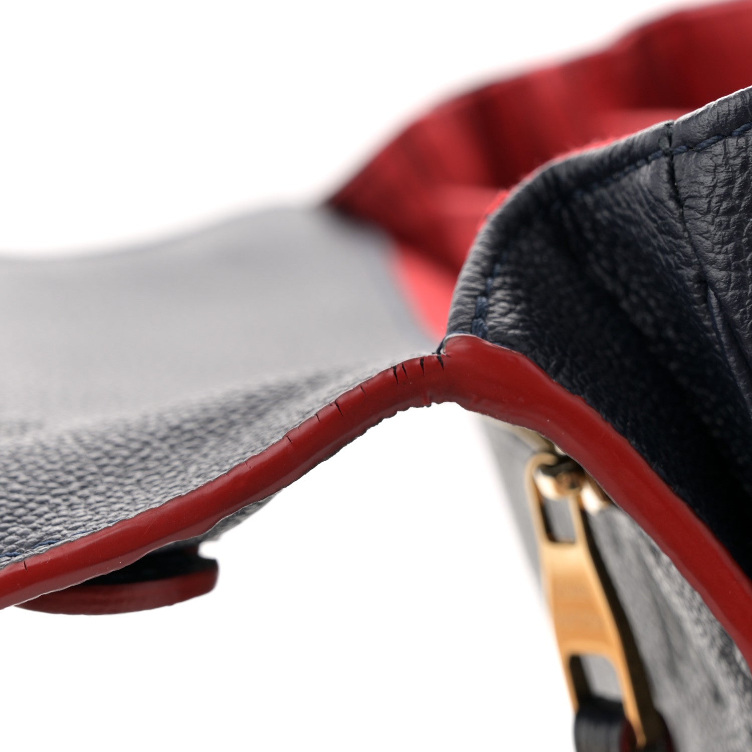 Louis Vuitton Empreinte Pochette Metis Marine Rouge 10 of 11