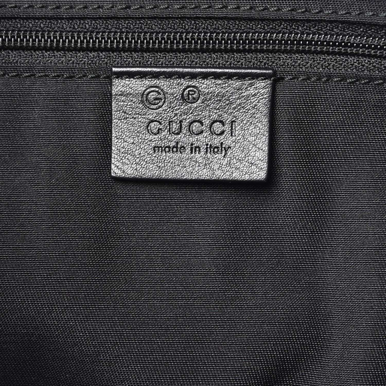 Gucci Guccissima Large GG Charm Convertible Dome Satchel Black 6 of 10