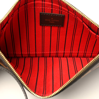 Louis Vuitton Damier Ebene Neverfull MM GM Pochette 5 of 7