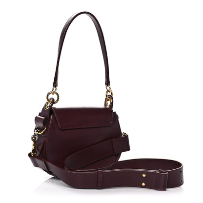 Chloe Calfskin Small Tess Bag Burnt Brown 3 of 11