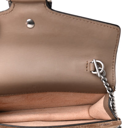Gucci GG Supreme Monogram Super Mini Dionysus Shoulder Bag Taupe 4 of 5