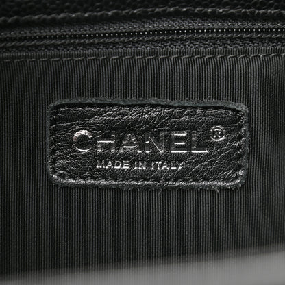 Chanel Caviar Quilted Grand Shopping Tote GST Black 6 of 10