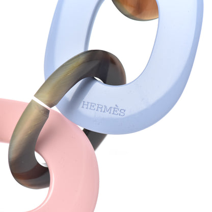 Hermes Lacquered Wood Buffalo Horn Karamba Necklace 4 of 5
