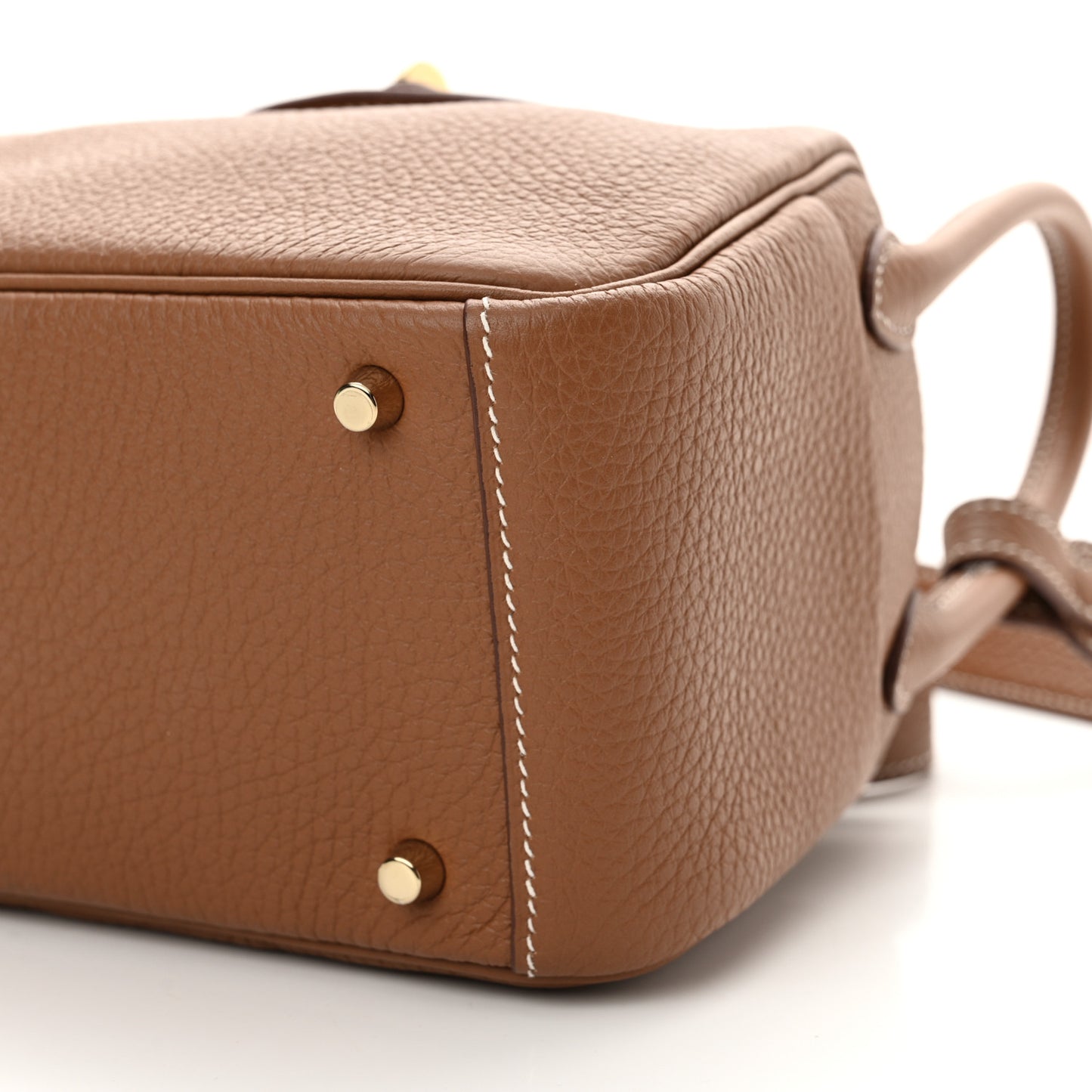 Taurillon Clemence Mini Lindy 20 Gold