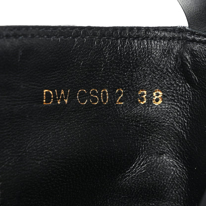 Valentino Garavani Calfskin Rockstud VLOGO Uniqueform Chelsea 55/85mm Flatform Ankle Boots 38 Black 9 of 9