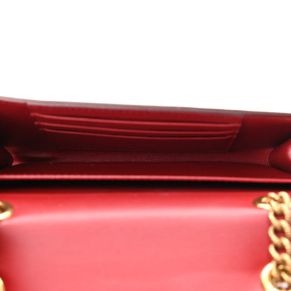 Dolce & Gabbana Smooth Calfskin Mini Devotion Crossbody Bag Red 5 of 10