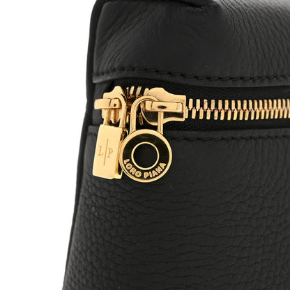 Loro Piana Grained Calfskin L19 Extra Pocket Pouch Black 10 of 10