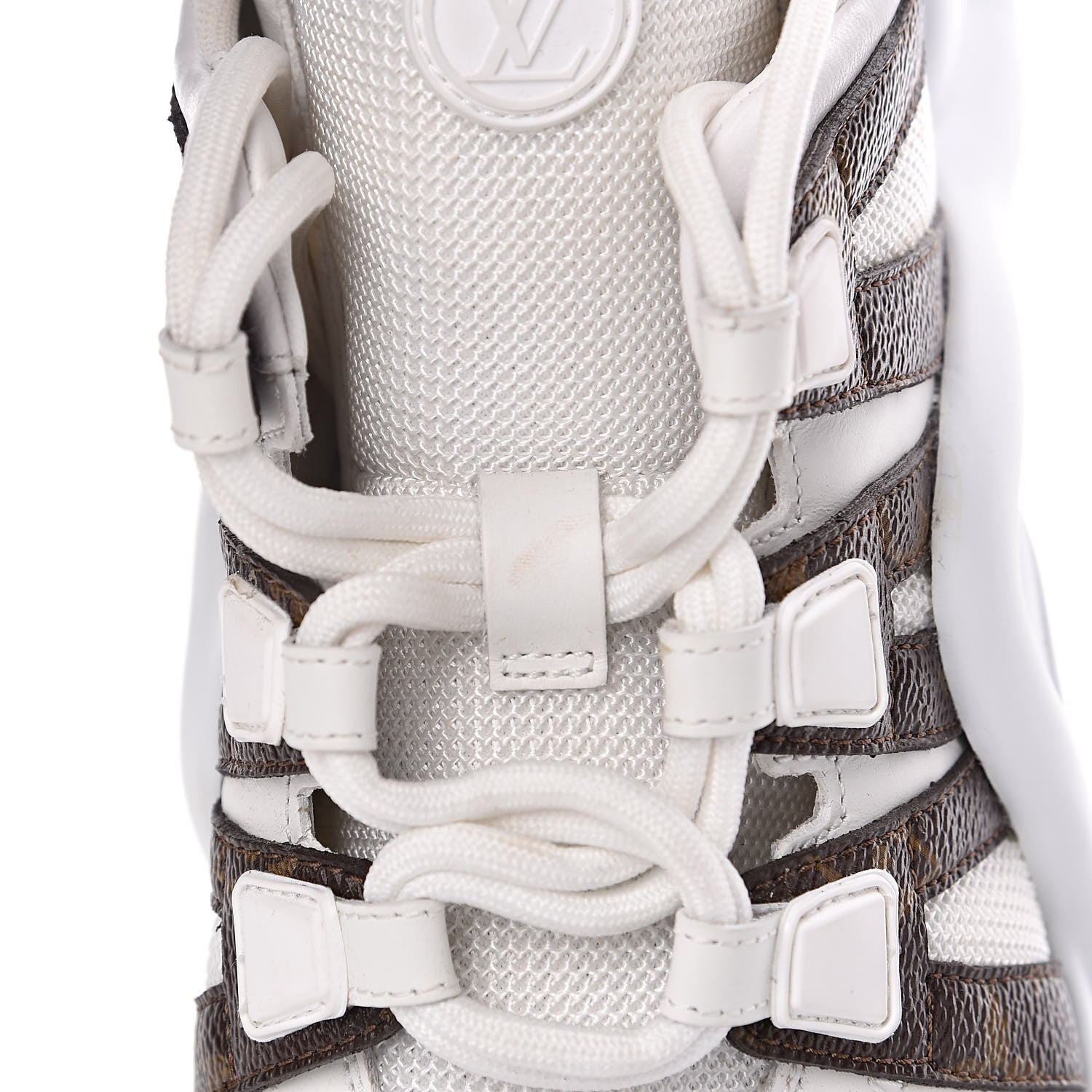 Louis Vuitton Patent Monogram LV Archlight Sneakers 40 White 11 of 14