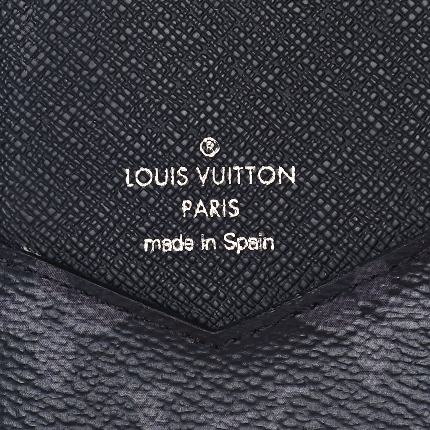 Louis Vuitton Monogram Eclipse iPhone XS Max Folio Case Black 6 of 9