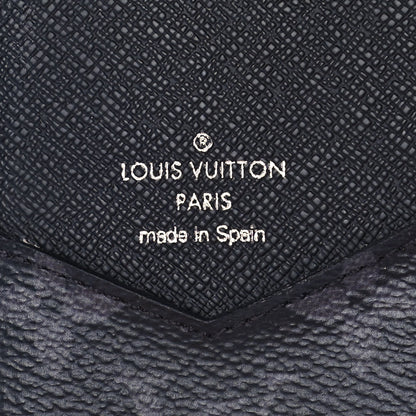 Louis Vuitton Monogram Eclipse iPhone XS Max Folio Case Black 6 of 9