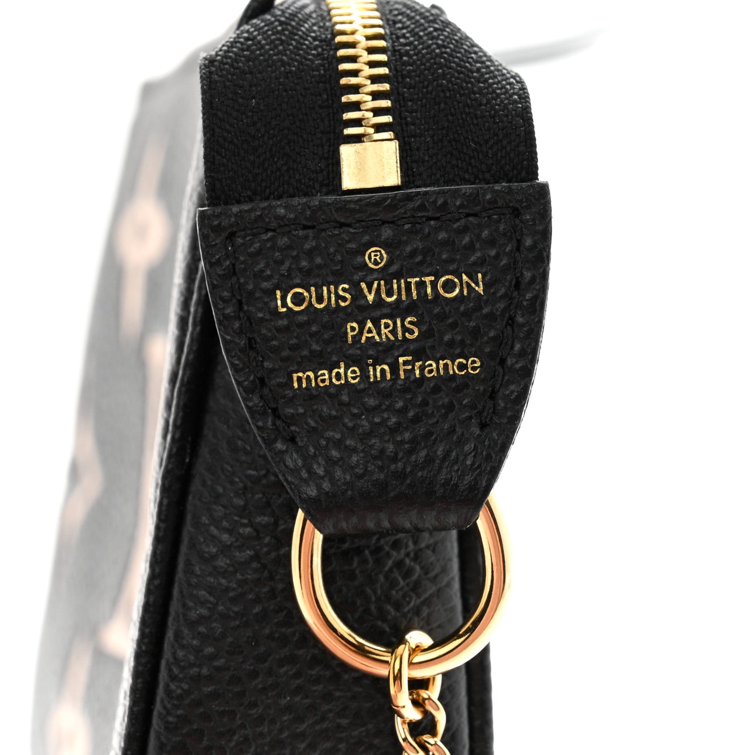 Louis Vuitton Empreinte Monogram Giant Mini Pochette Accessories Black 6 of 6