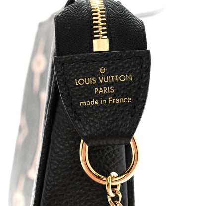 Louis Vuitton Empreinte Monogram Giant Mini Pochette Accessories Black 6 of 6