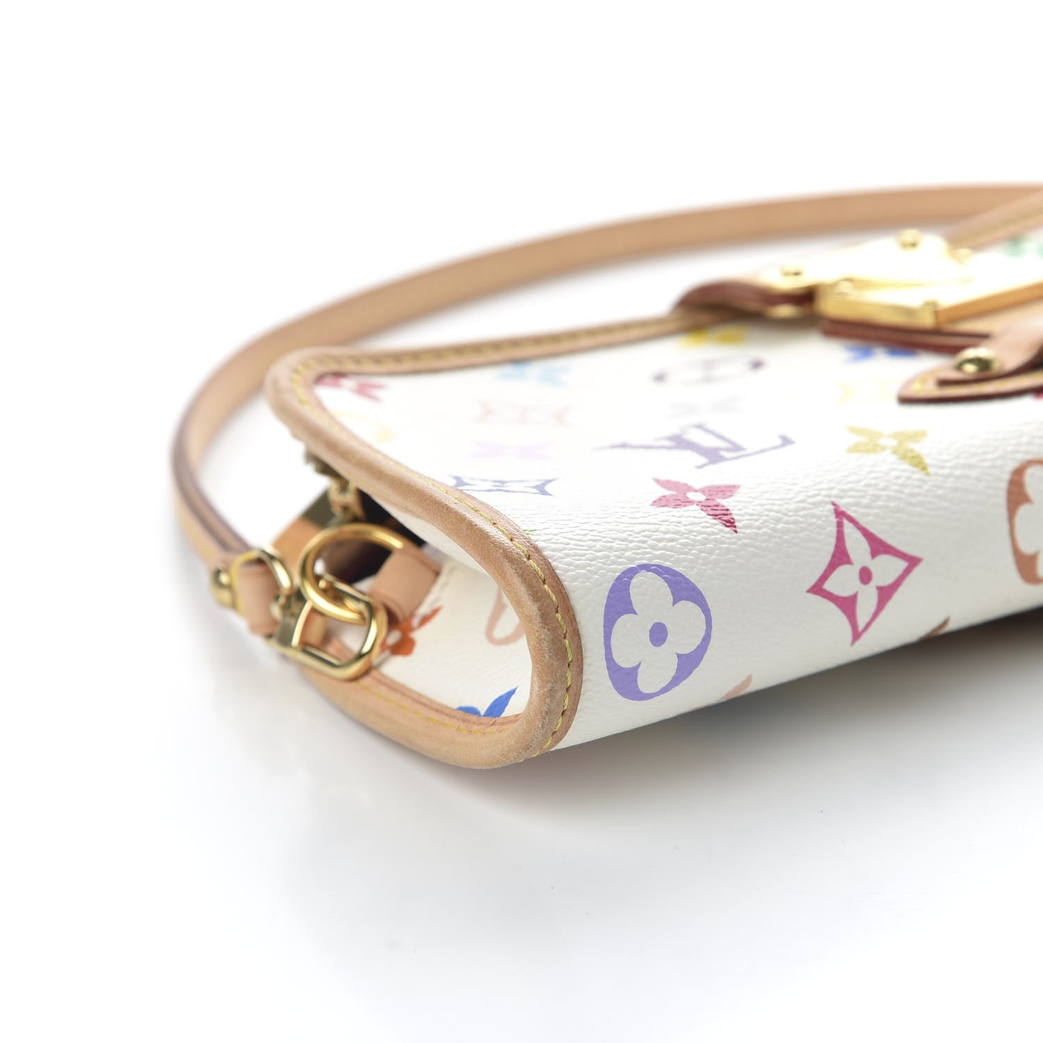 Louis Vuitton Monogram Multicolor Shirley White 6 of 9