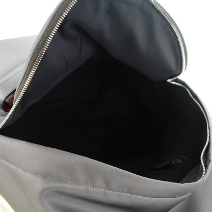 Fendi Nylon Vitello Elite Monster Eyes Rounded Backpack Asfalto Papavero 4 of 6