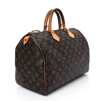Louis Vuitton Monogram Speedy 35 3 of 14