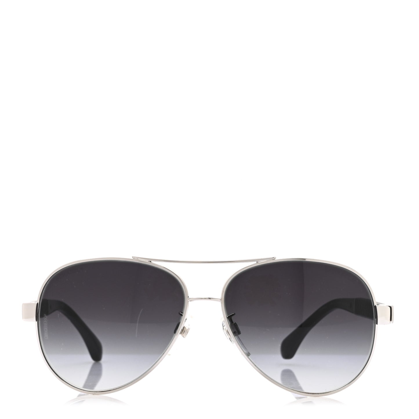 Lambskin Quilted CC 4195-Q Sunglasses Silver