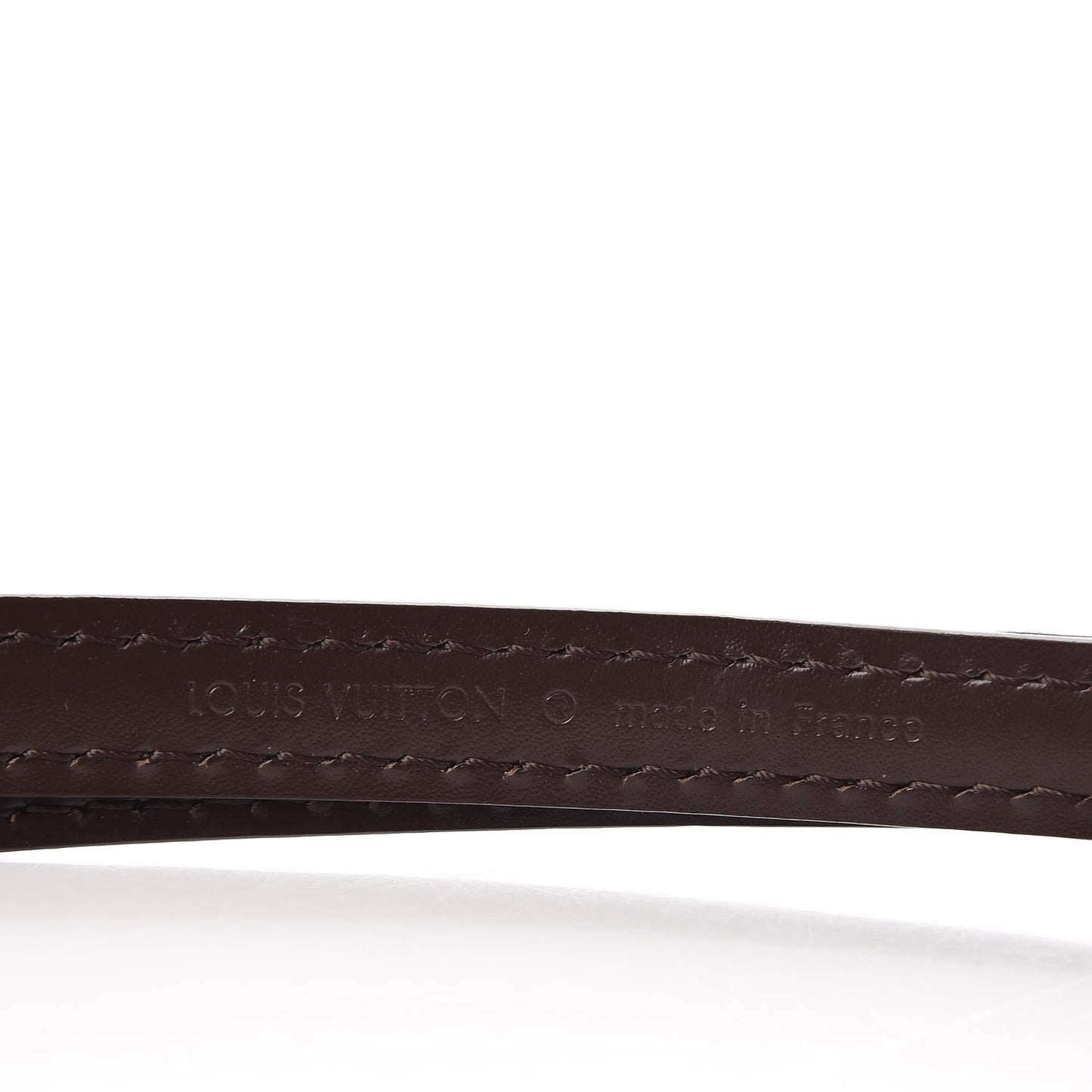 Calfskin 12mm Adjustable Shoulder Strap Brown