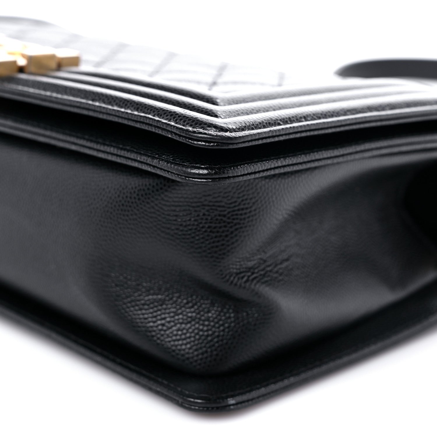 Chanel Caviar Quilted Medium Boy Flap Black 9 of 11