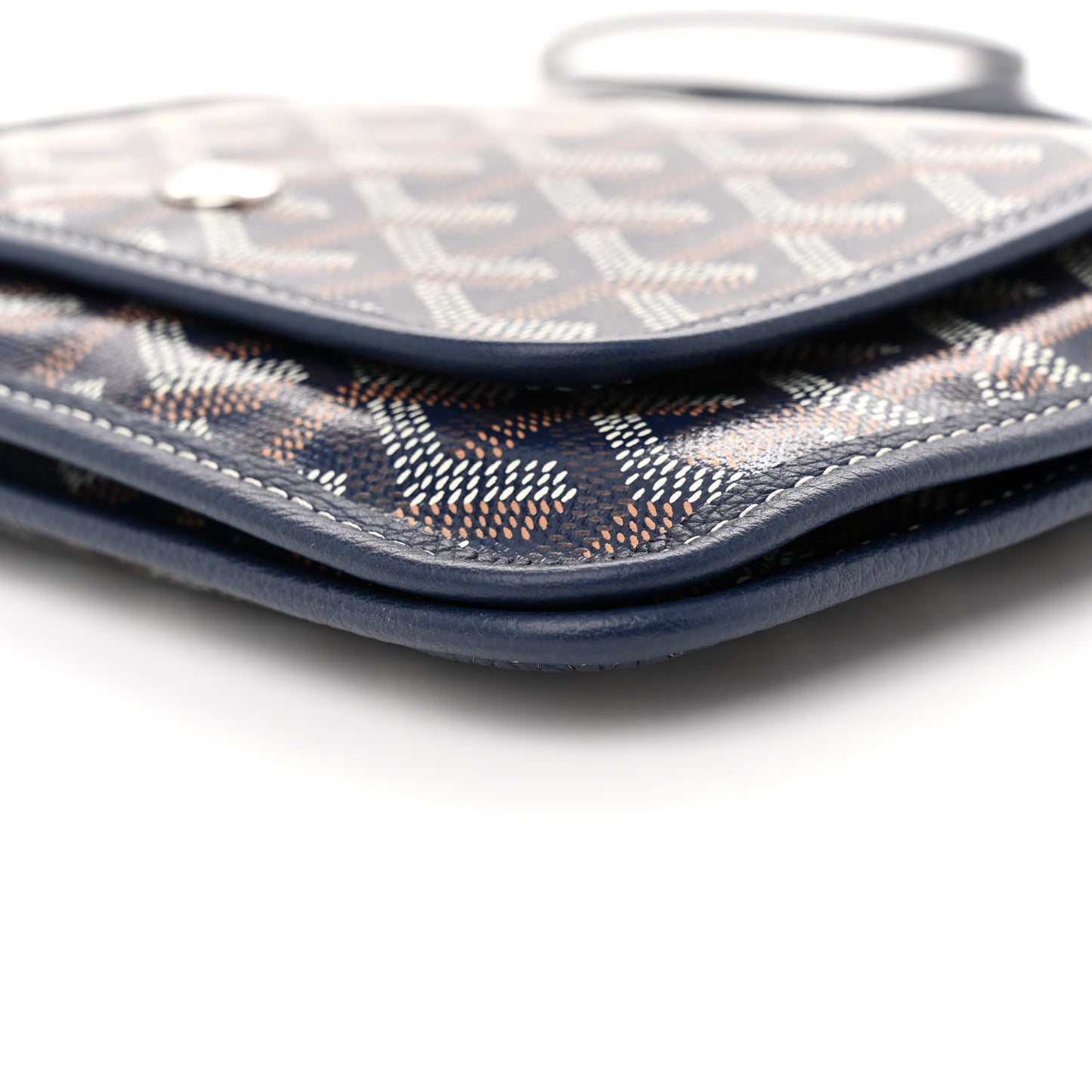 Goyardine Plumet Wallet Clutch Navy