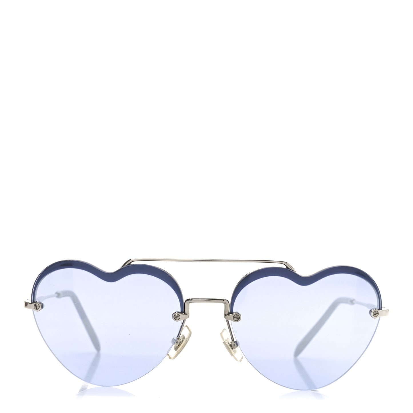 Metal Heart Sunglasses SMU62U Purple