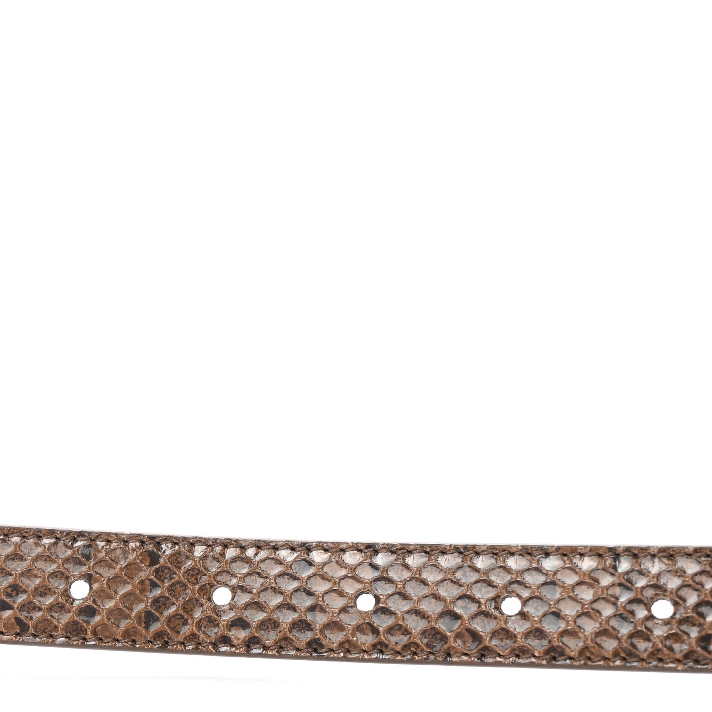 Nappa Snakeskin Intrecciato Wrap 20mm Belt Cammello