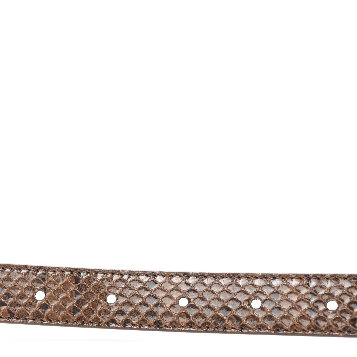 Bottega Veneta Nappa Snakeskin Intrecciato Wrap 20mm Belt Cammello 4 of 5