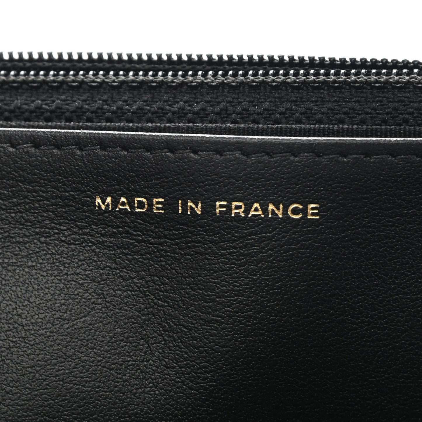 Caviar Quilted Boy Wallet On Chain WOC Black