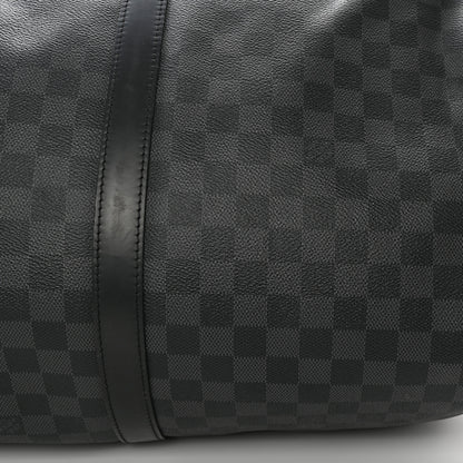 Louis Vuitton Damier Graphite Keepall Bandouliere 55 10 of 25