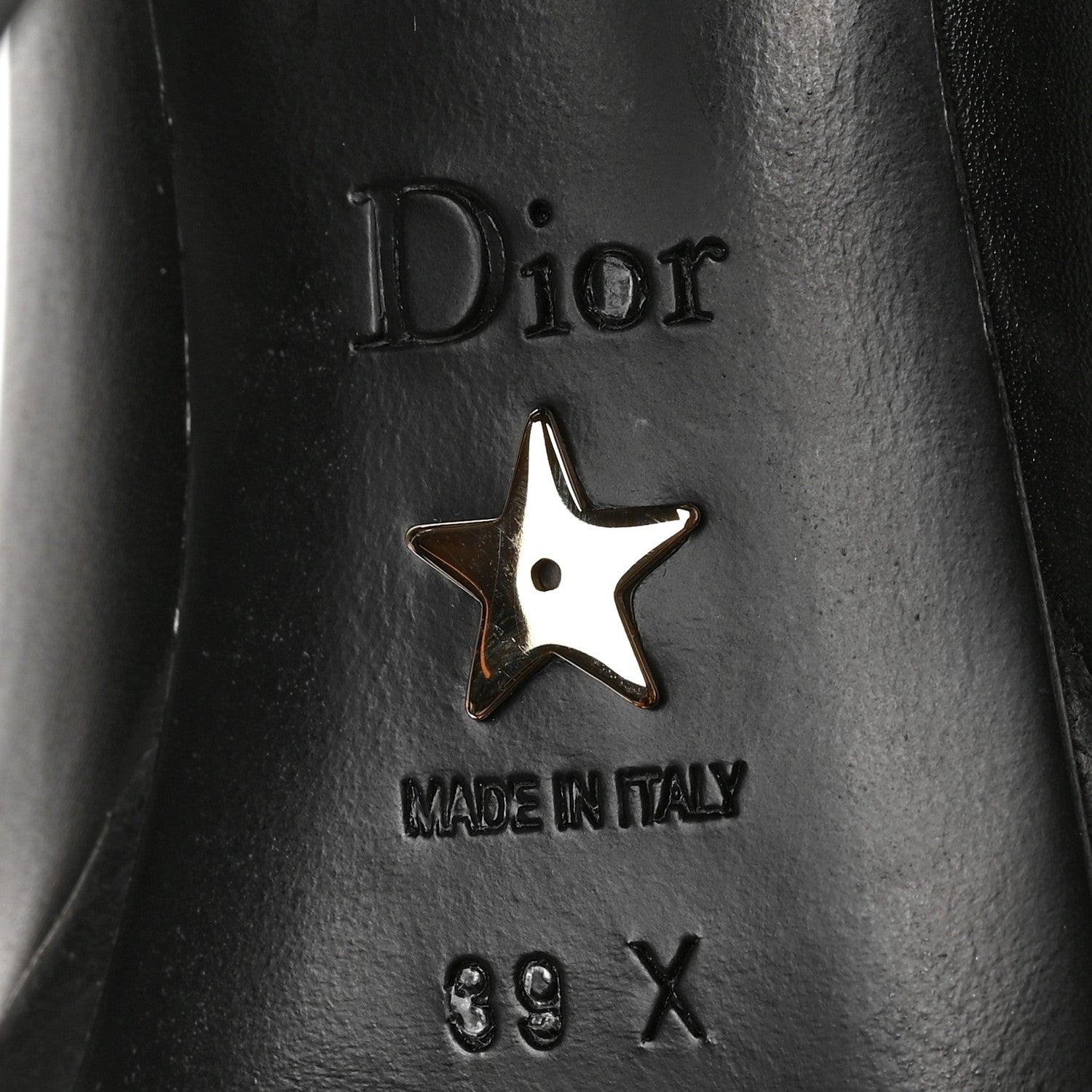 Christian Dior Calfskin Spectadior Pumps 39 Black 6 of 8