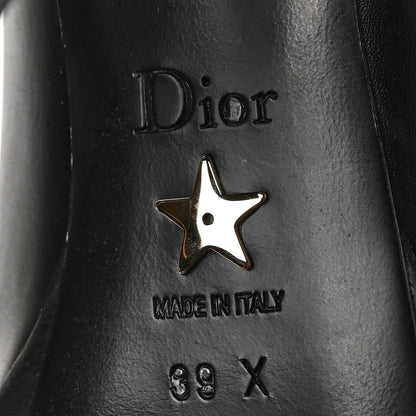 Christian Dior Calfskin Spectadior Pumps 39 Black 6 of 8