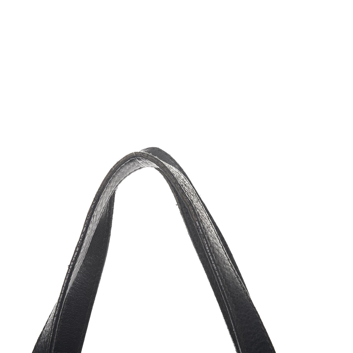 Gucci Guccissima Medium Zippered Shopping Tote Black 8 of 19