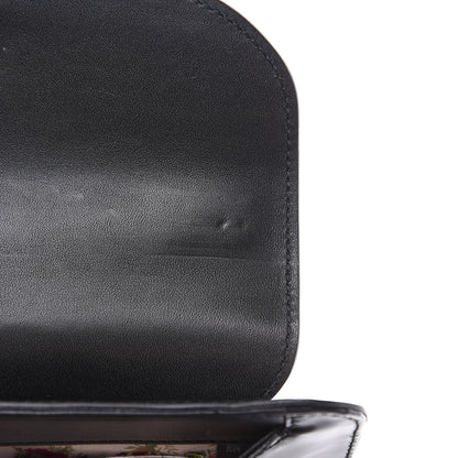 Gucci Calfskin Bamboo Mini Thiara Top Handle Bag Black 11 of 11