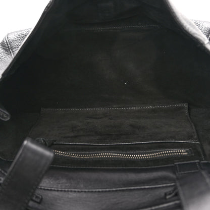Proenza Schouler Pebbled Calfskin Double Sided PS Courier Bag Black 5 of 12