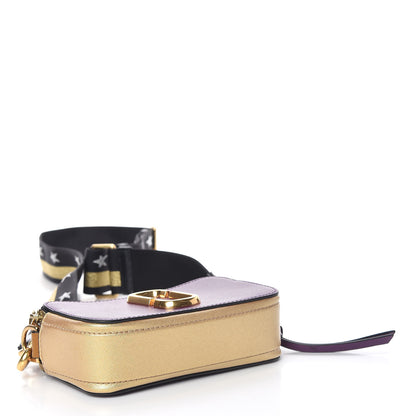Marc Jacobs Saffino Small Snapshot Camera Bag Purple Gold 4 of 12