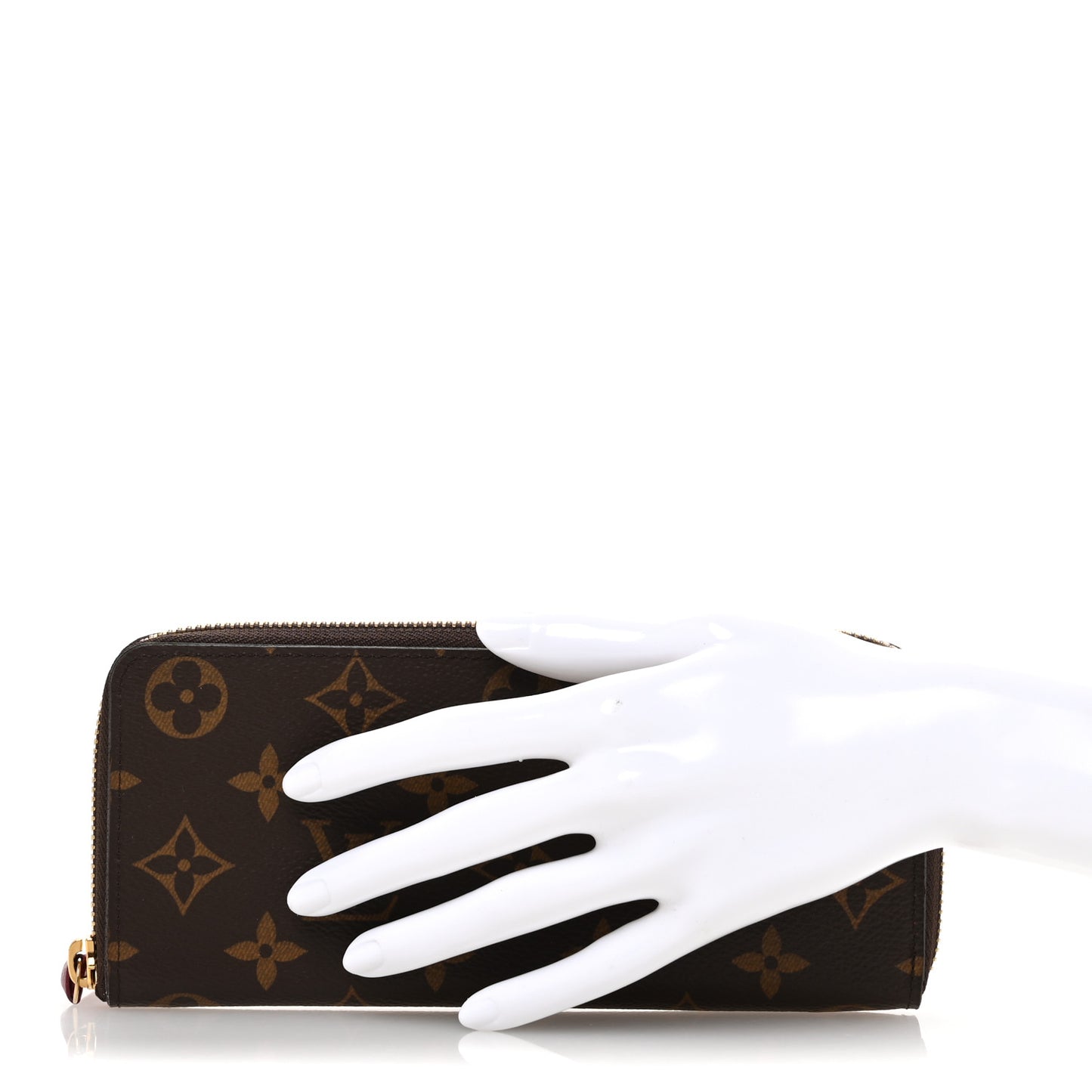 Monogram Clemence Wallet Fuchsia