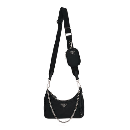Prada Nylon Re-Edition 2005 Shoulder Bag Black 1 of 9