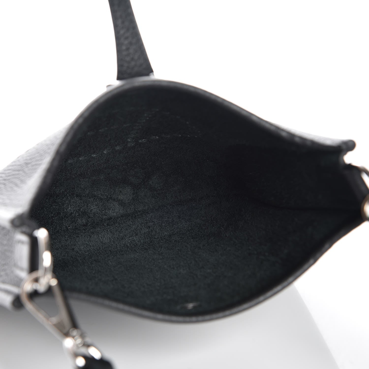 Hermes Taurillon Clemence Evelyne TPM Black 5 of 8