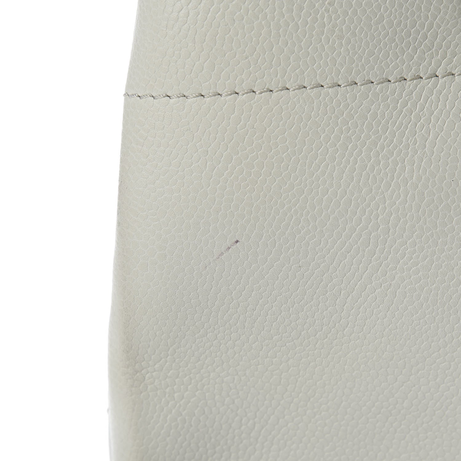 Chanel Caviar CC Tote White 18 of 20