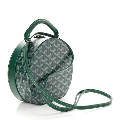 Goyard Goyardine Alto Hatbox Green 3 of 10