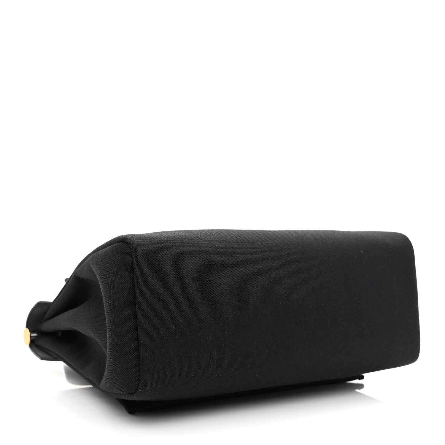 Hermes Toile Vache Calfskin Herbag 39 MM Black 5 of 15