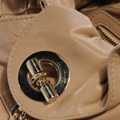 Christian Dior Lambskin Cannage Medium Le Trente Tote Beige 8 of 8